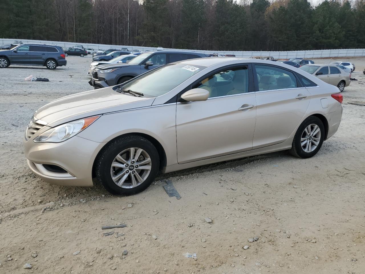 Lot #3293377441 2011 HYUNDAI SONATA GLS