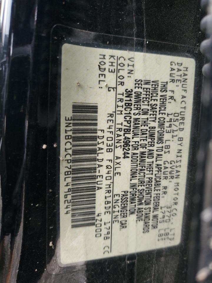 Lot #3311656255 2011 NISSAN VERSA S