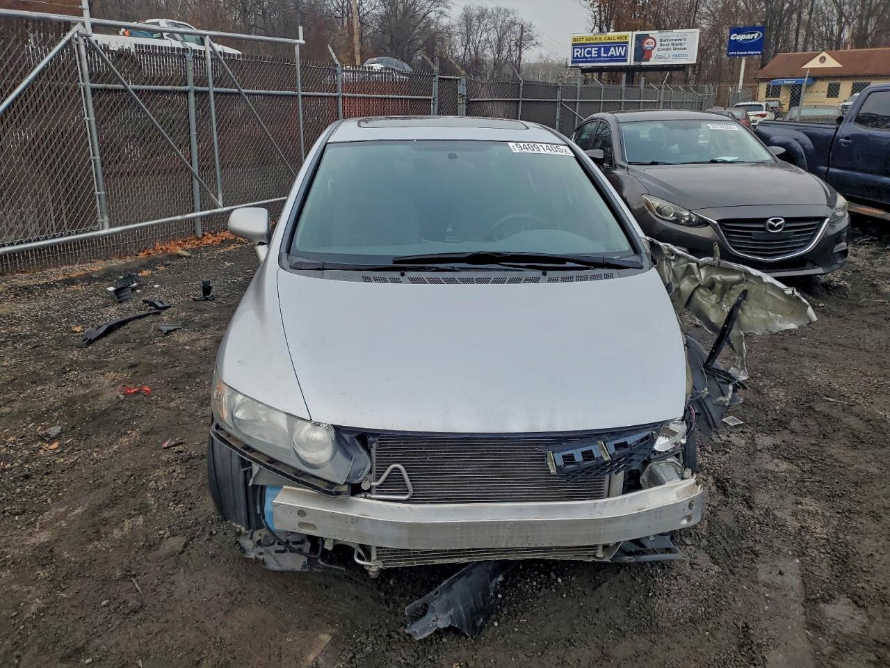 Lot #3304631947 2009 HONDA CIVIC EX