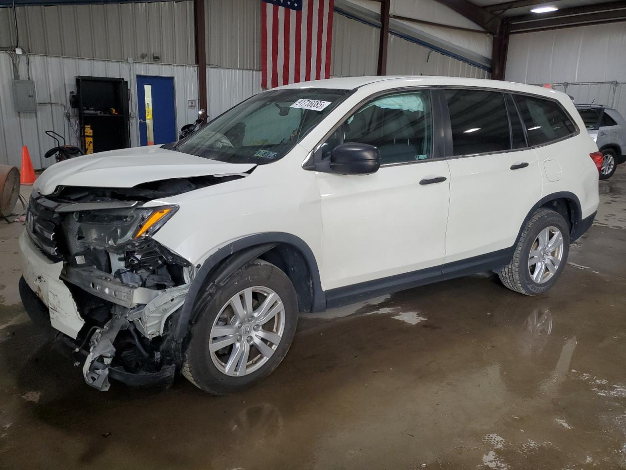 Lot #3301986456 2018 HONDA PILOT LX