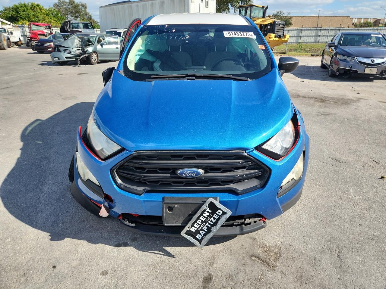 Lot #3311645224 2020 FORD ECOSPORT S