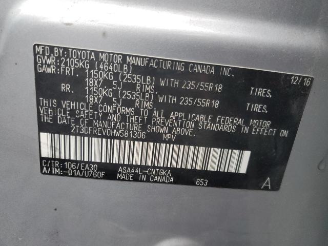 2017 TOYOTA RAV4 LIMIT #3290281214