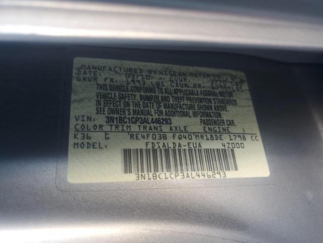 2010 NISSAN VERSA S #3297163491