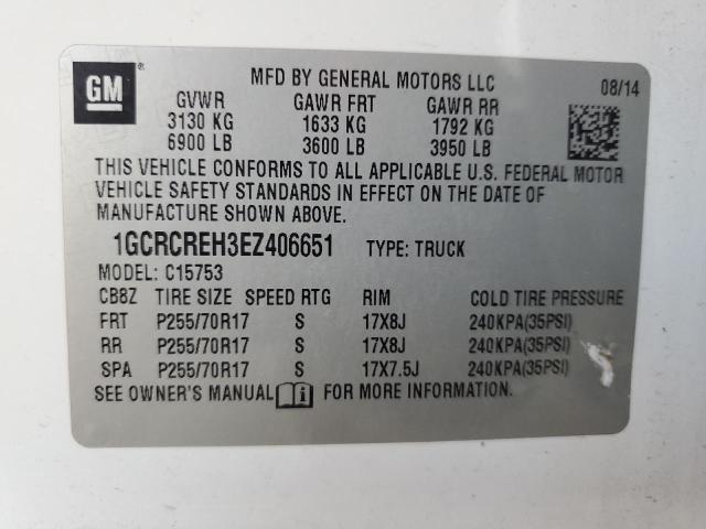 2014 CHEVROLET SILVERADO #3286674293