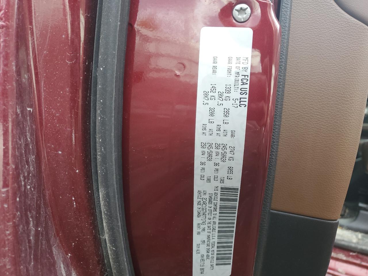 CHRYSLER PACIFICA LIMITED