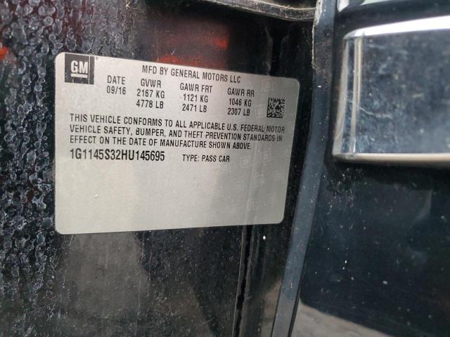 2017 CHEVROLET IMPALA PRE #3291218961