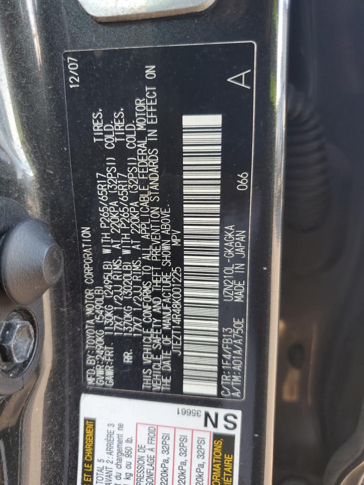 Lot #3302816956 2008 TOYOTA 4RUNNER SR