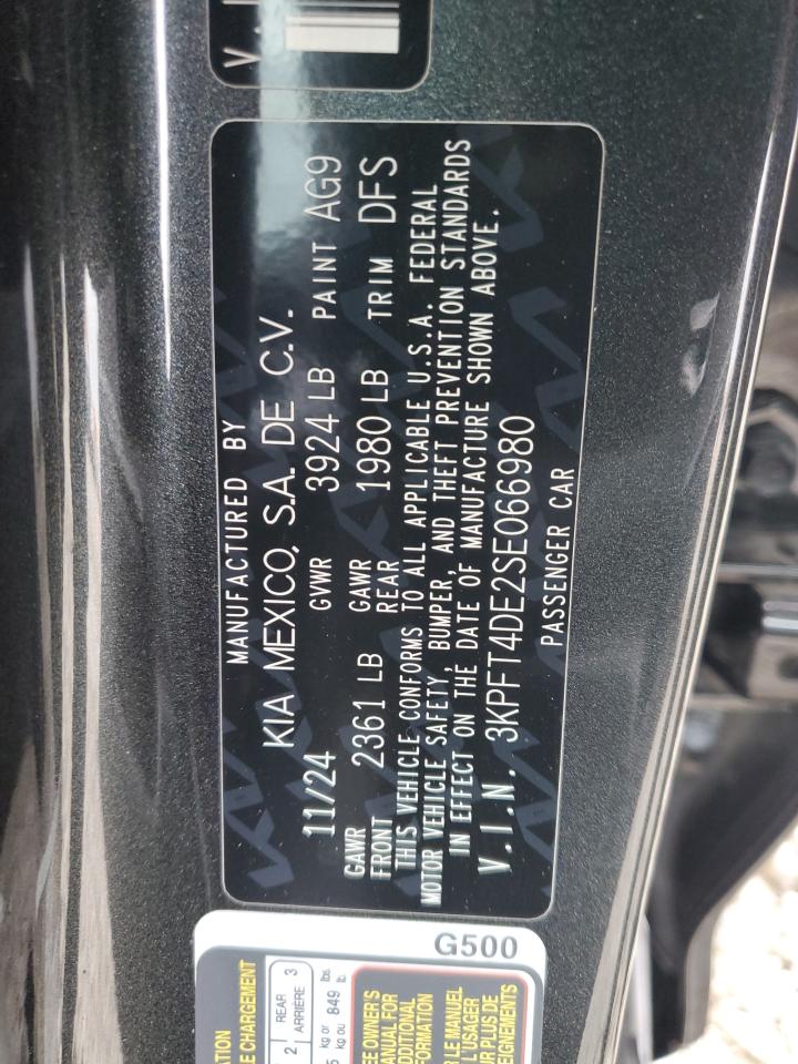 Lot #3301605693 2025 KIA K4 LX