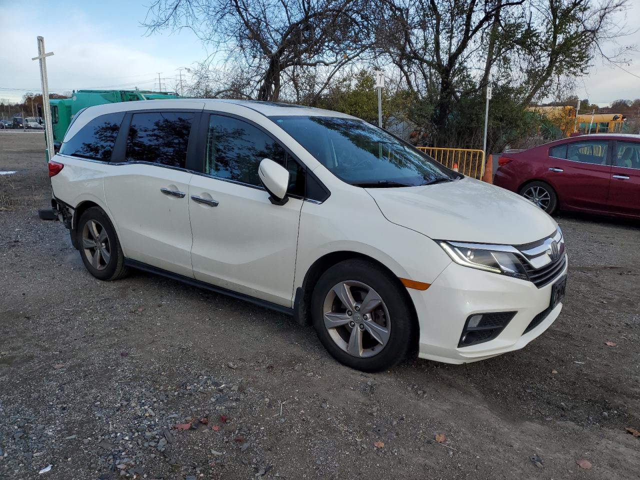 Lot #3284705959 2018 HONDA ODYSSEY EX