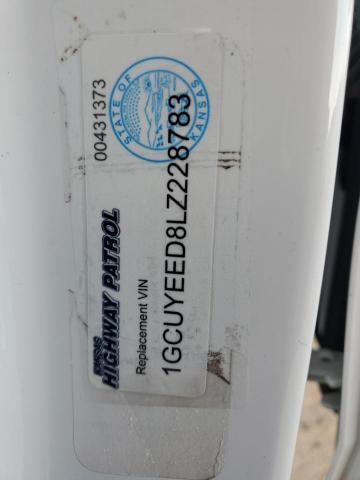 2020 CHEVROLET SILVERADO - 1GCUYEED8LZ228783