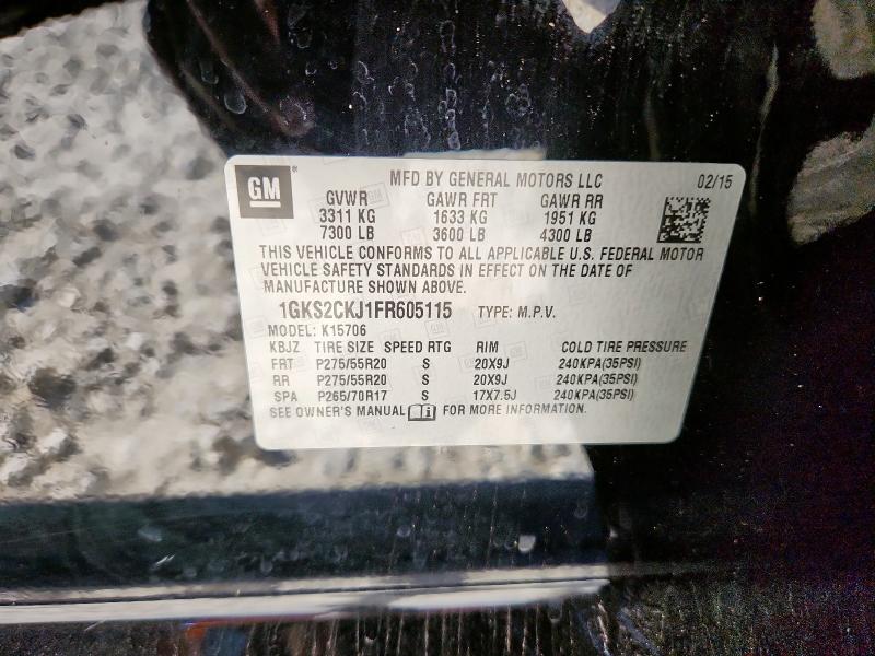 2015 GMC YUKON DENA #3287739167