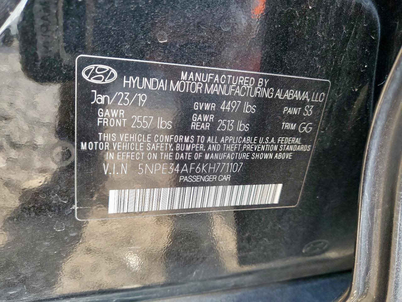 HYUNDAI SONATA LIMITED