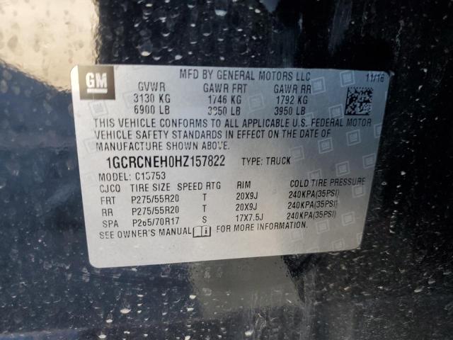 2017 CHEVROLET SILVERADO #3297076500