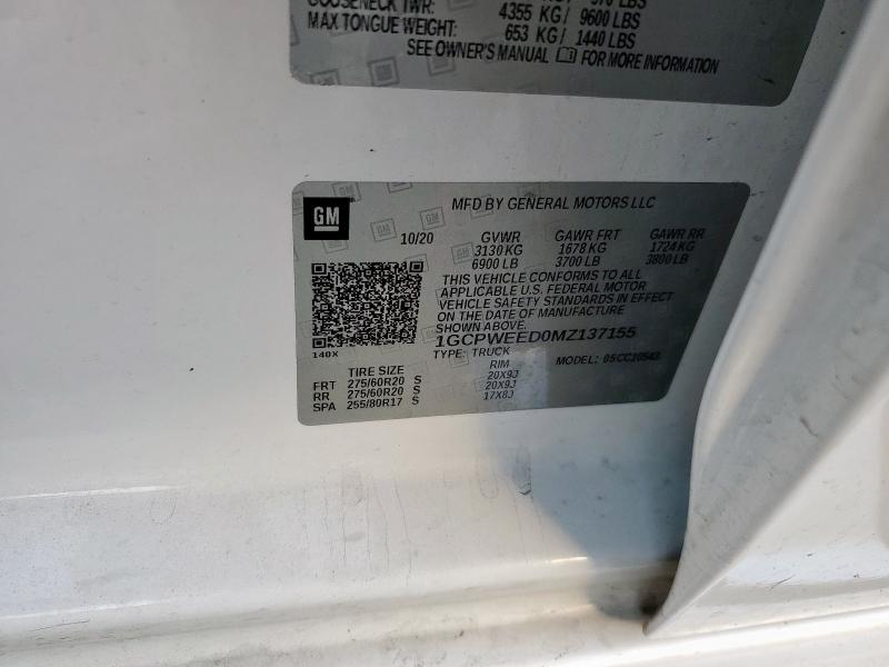 2021 CHEVROLET SILVERADO #3287658031