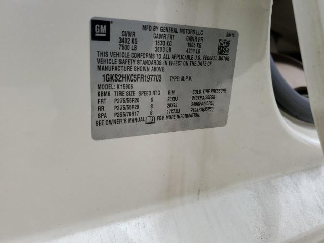 2015 GMC YUKON XL K #3301834417