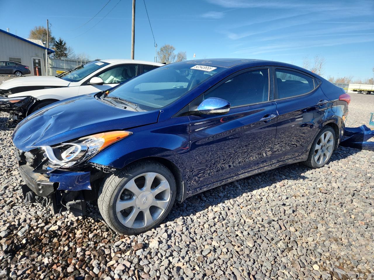 Lot #3298204060 2013 HYUNDAI ELANTRA GL