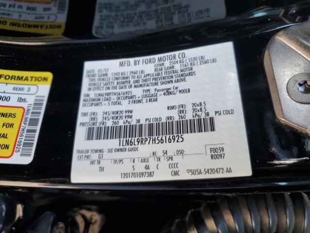 2017 LINCOLN CONTINENTA 1LN6L9RP7H5616925