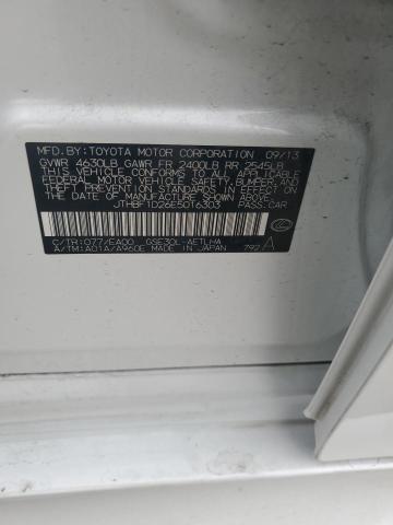 2014 LEXUS IS 250 - JTHBF1D26E5016303