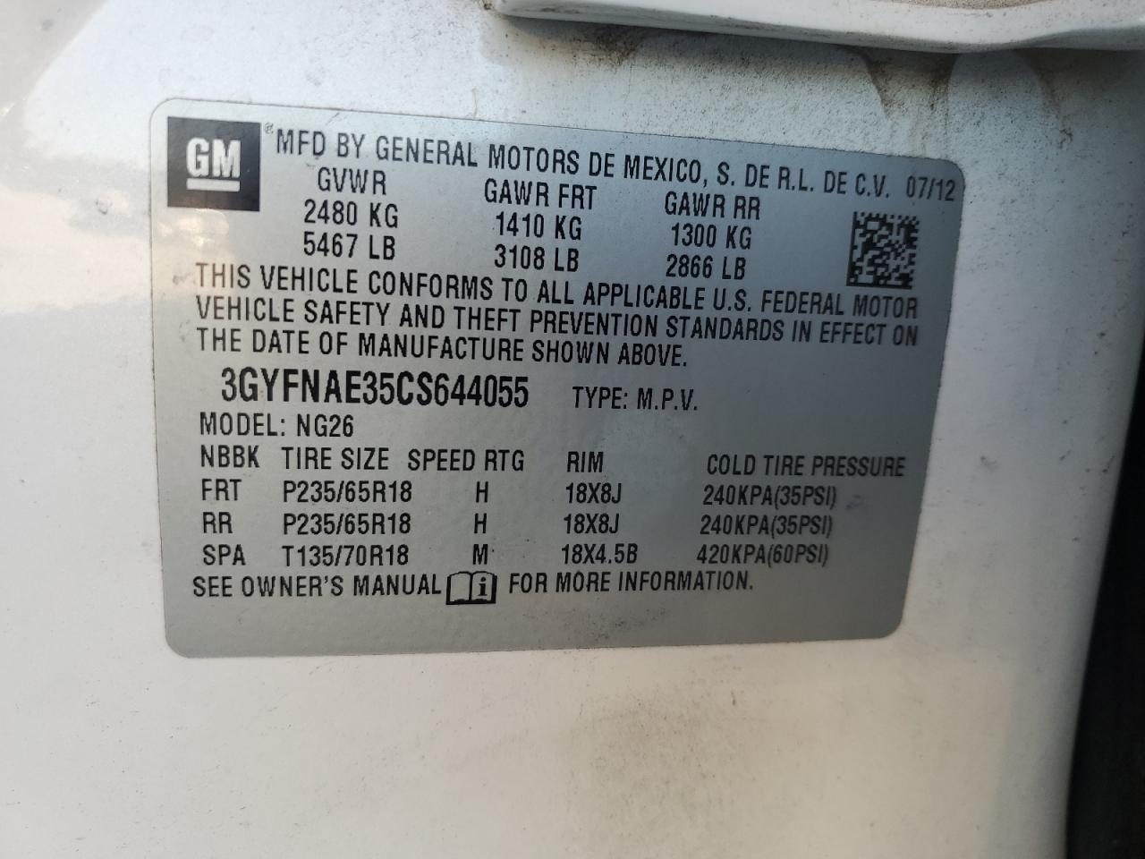 CADILLAC SRX LUXURY COLLECTION