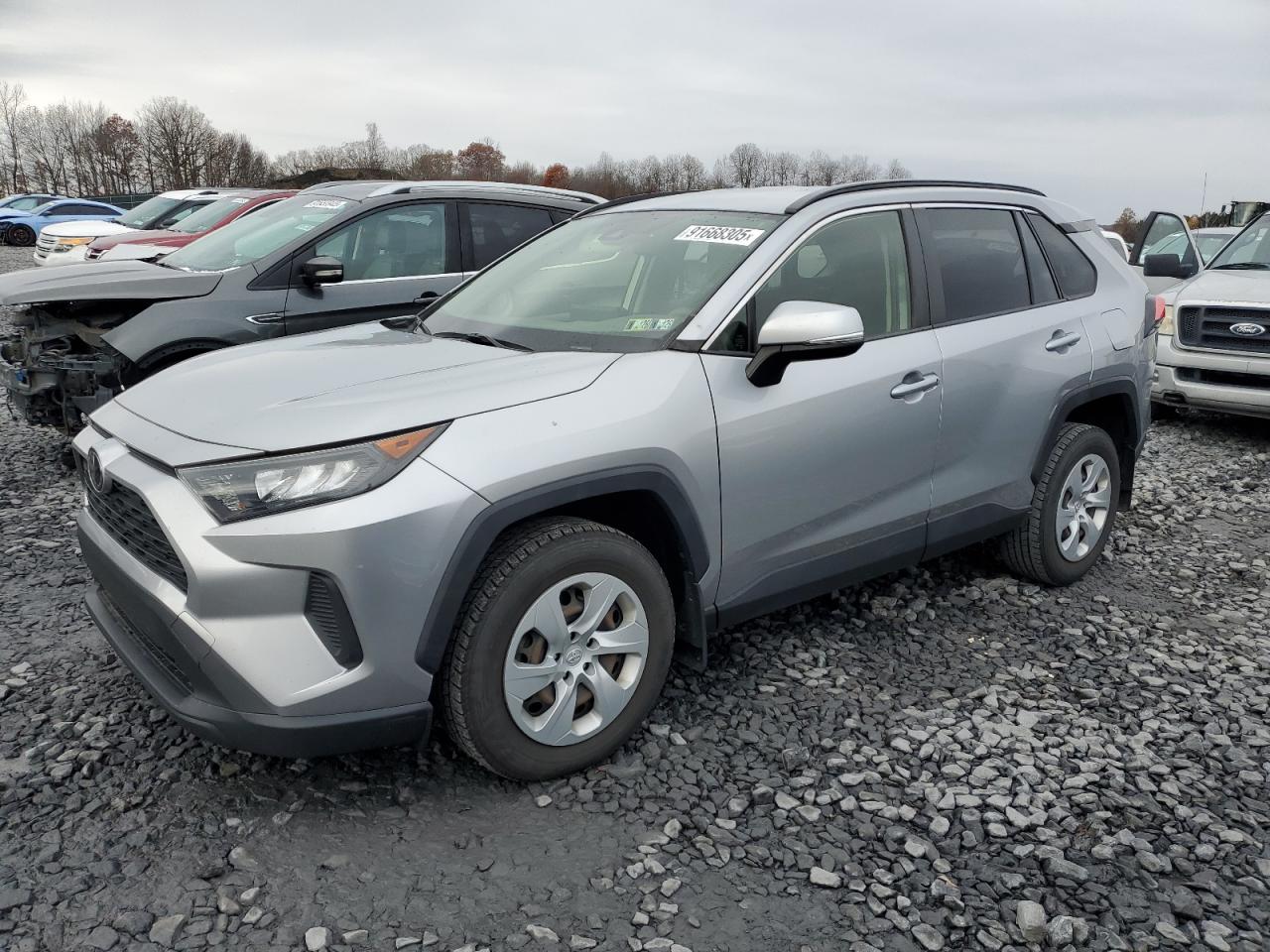 Lot #3285783704 2019 TOYOTA RAV4 LE