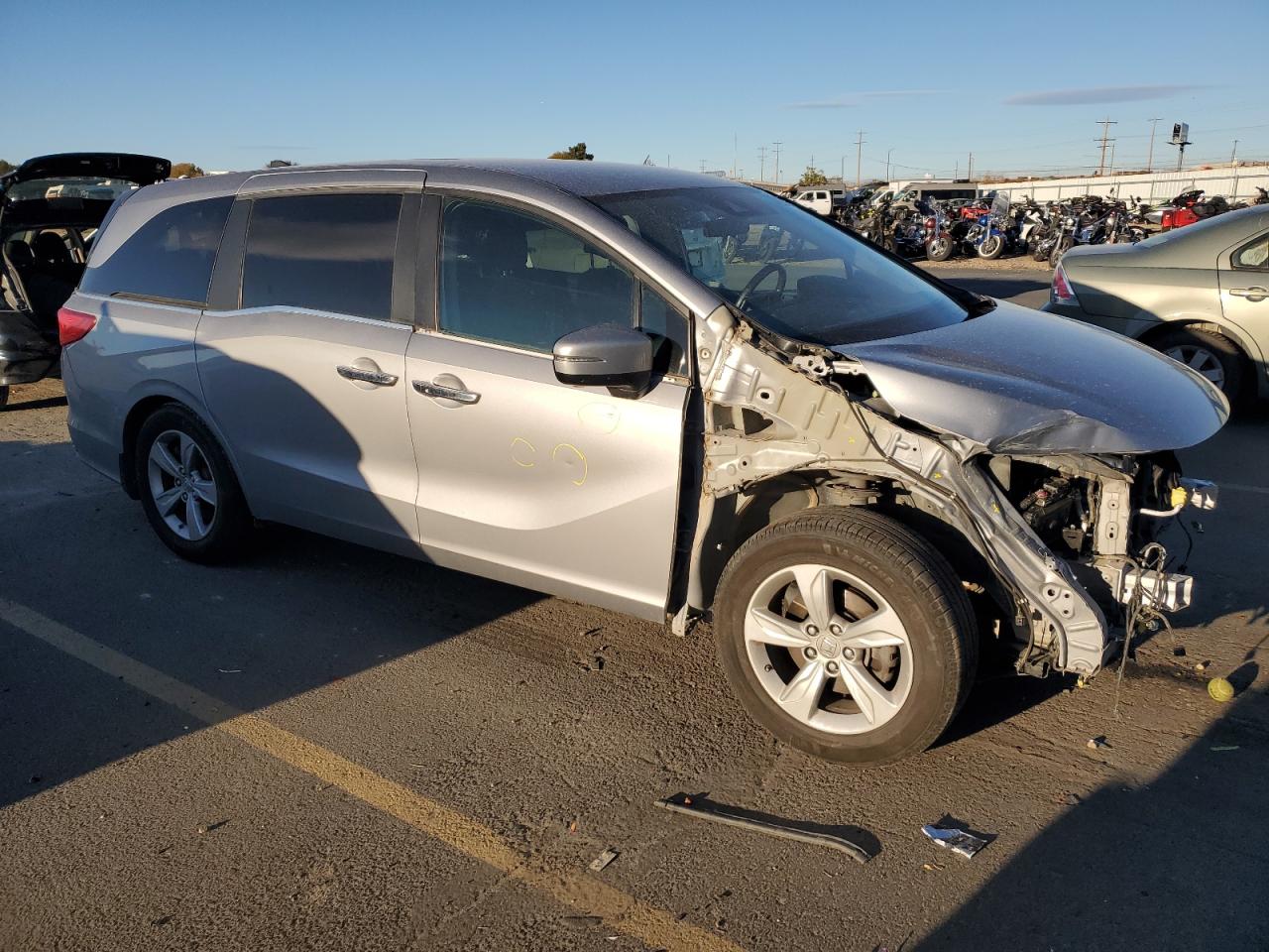 Lot #3302832890 2019 HONDA ODYSSEY EX