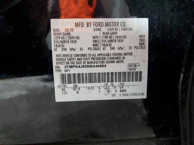 2022 FORD EDGE SEL #3296897882