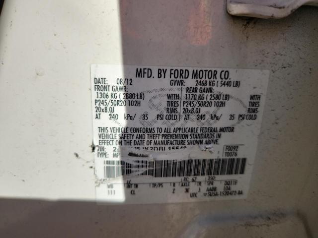 2013 LINCOLN MKX #3305503074