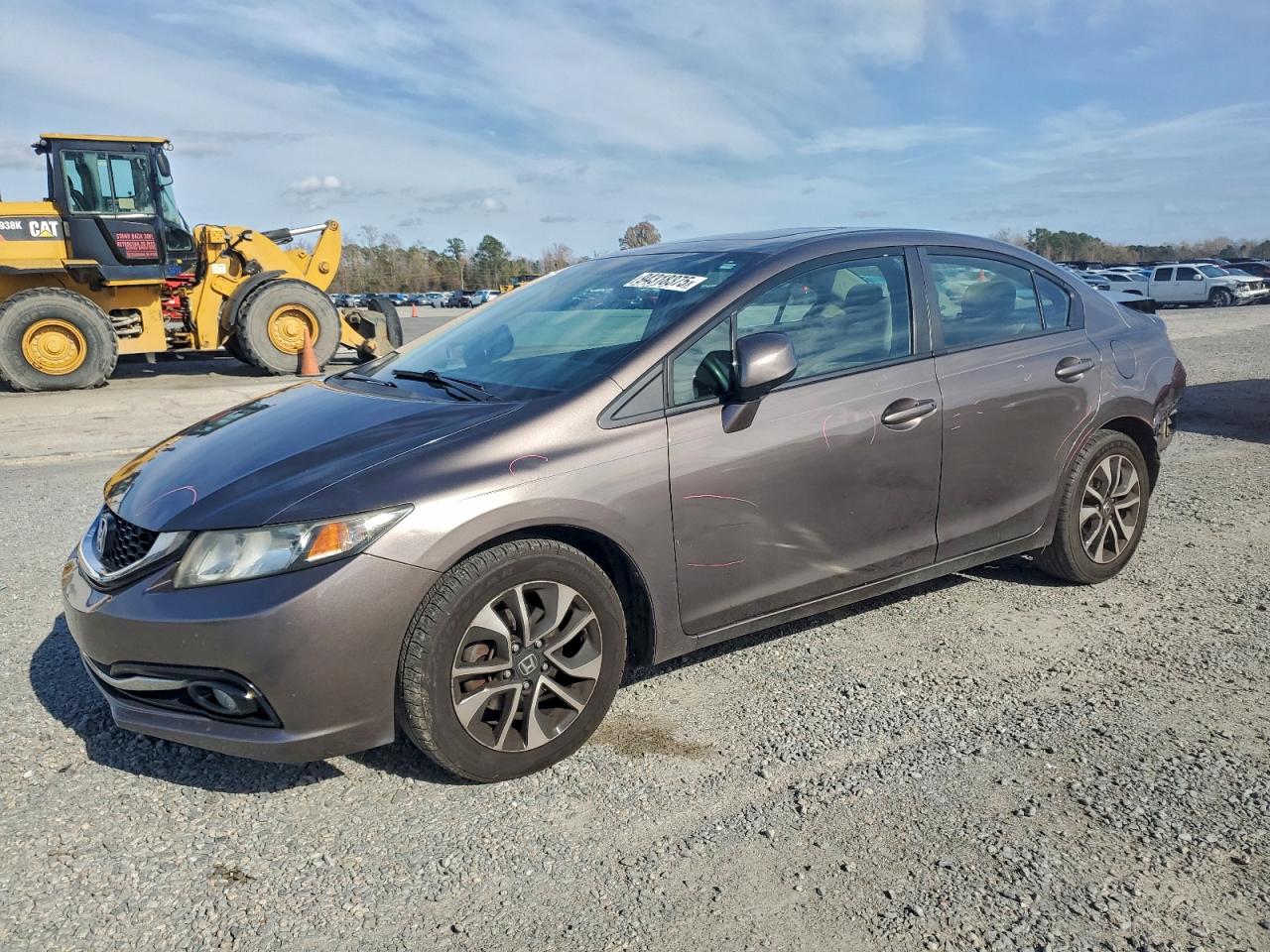 Lot #3301854988 2013 HONDA CIVIC EXL