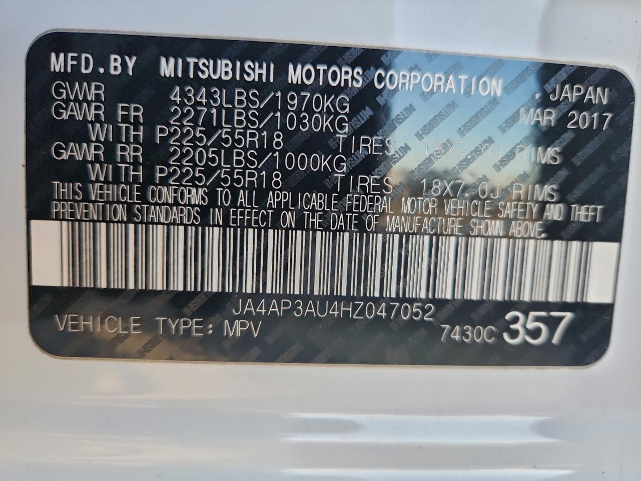 MITSUBISHI OUTLANDER ES