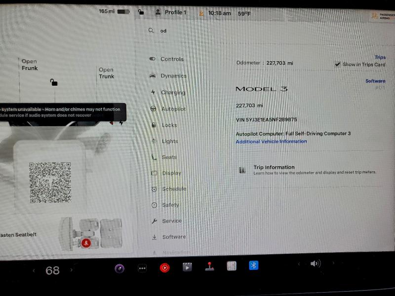 2022 TESLA MODEL 3 #3304602446