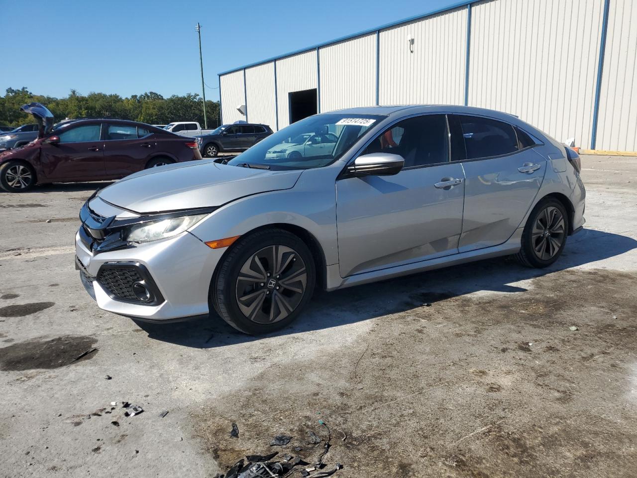 Lot #3301828358 2017 HONDA CIVIC EXL