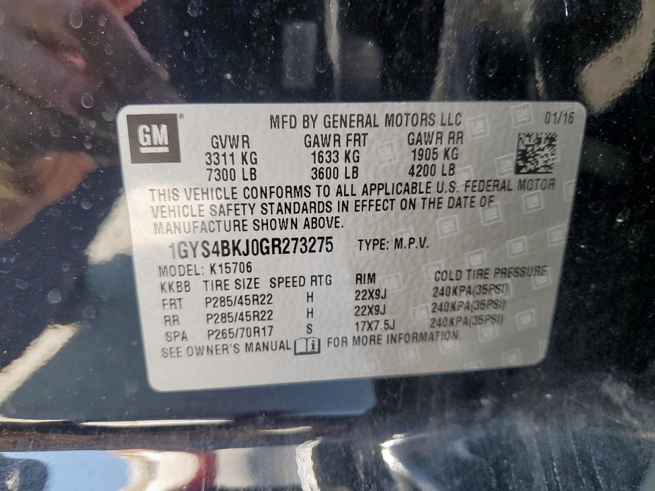 CADILLAC ESCALADE LUXURY