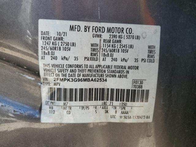 2021 FORD EDGE SE #3291548929