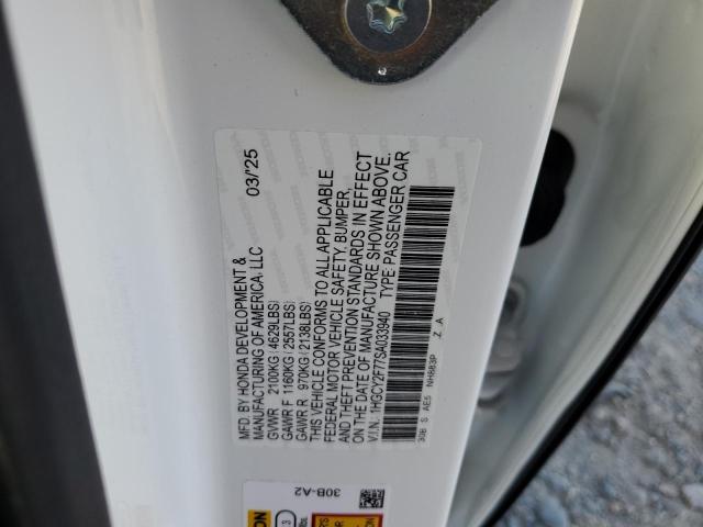 2025 HONDA ACCORD HYB #3297852801