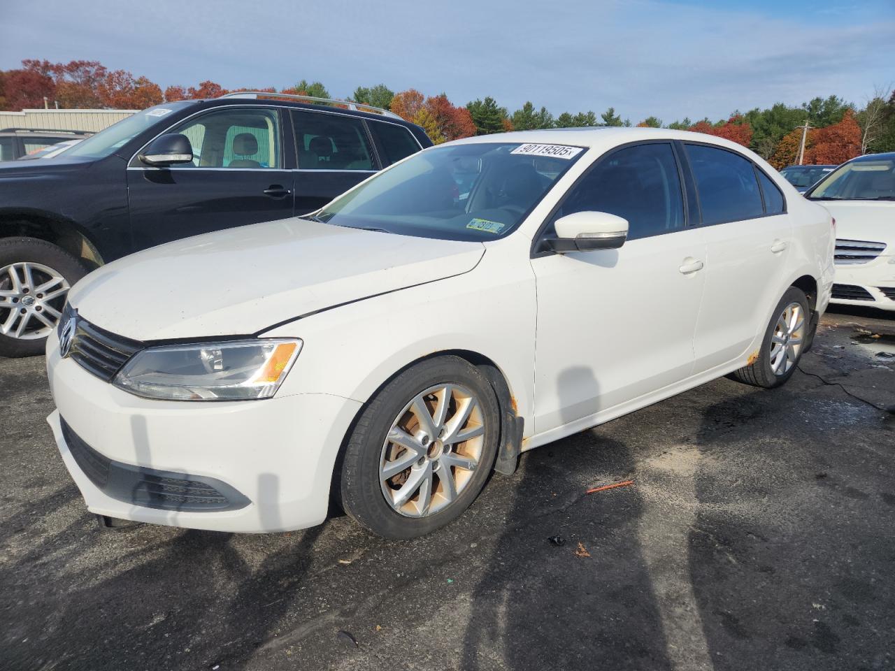 Lot #3309304621 2012 VOLKSWAGEN JETTA SE