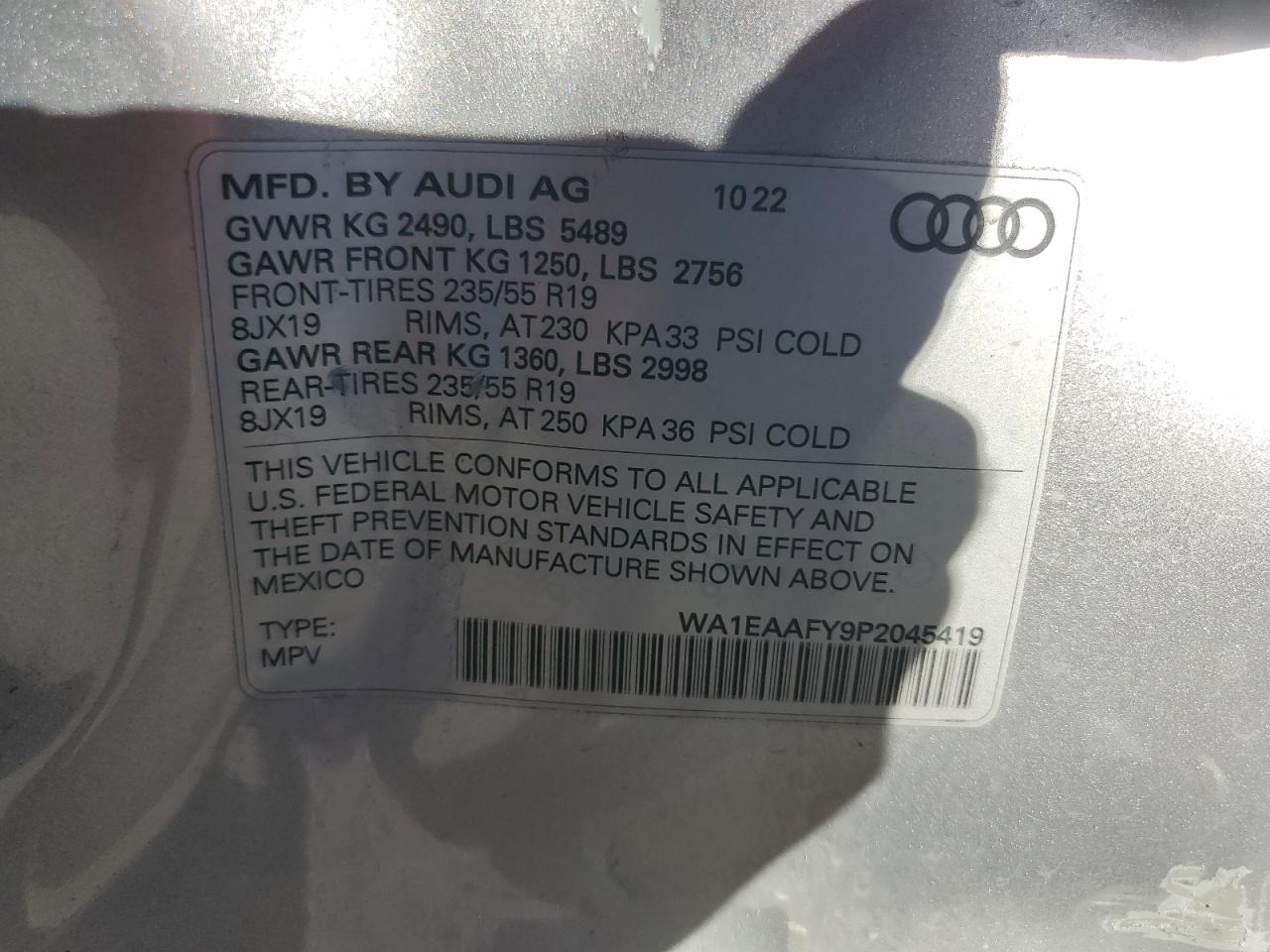 AUDI Q5 PREMIUM PLUS 45