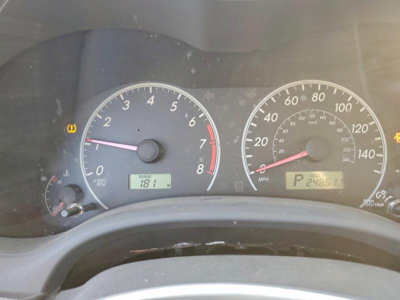 2009 TOYOTA COROLLA BA #3297078501