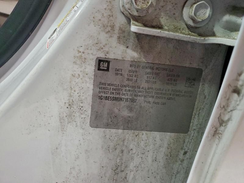 2017 CHEVROLET CRUZE LT #3308295218