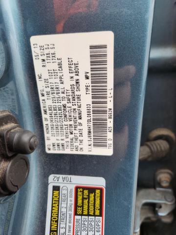 2013 HONDA CR-V EXL - 5J6RM4H77DL068833