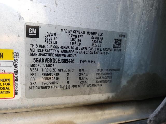 2014 BUICK ENCLAVE #3284307016