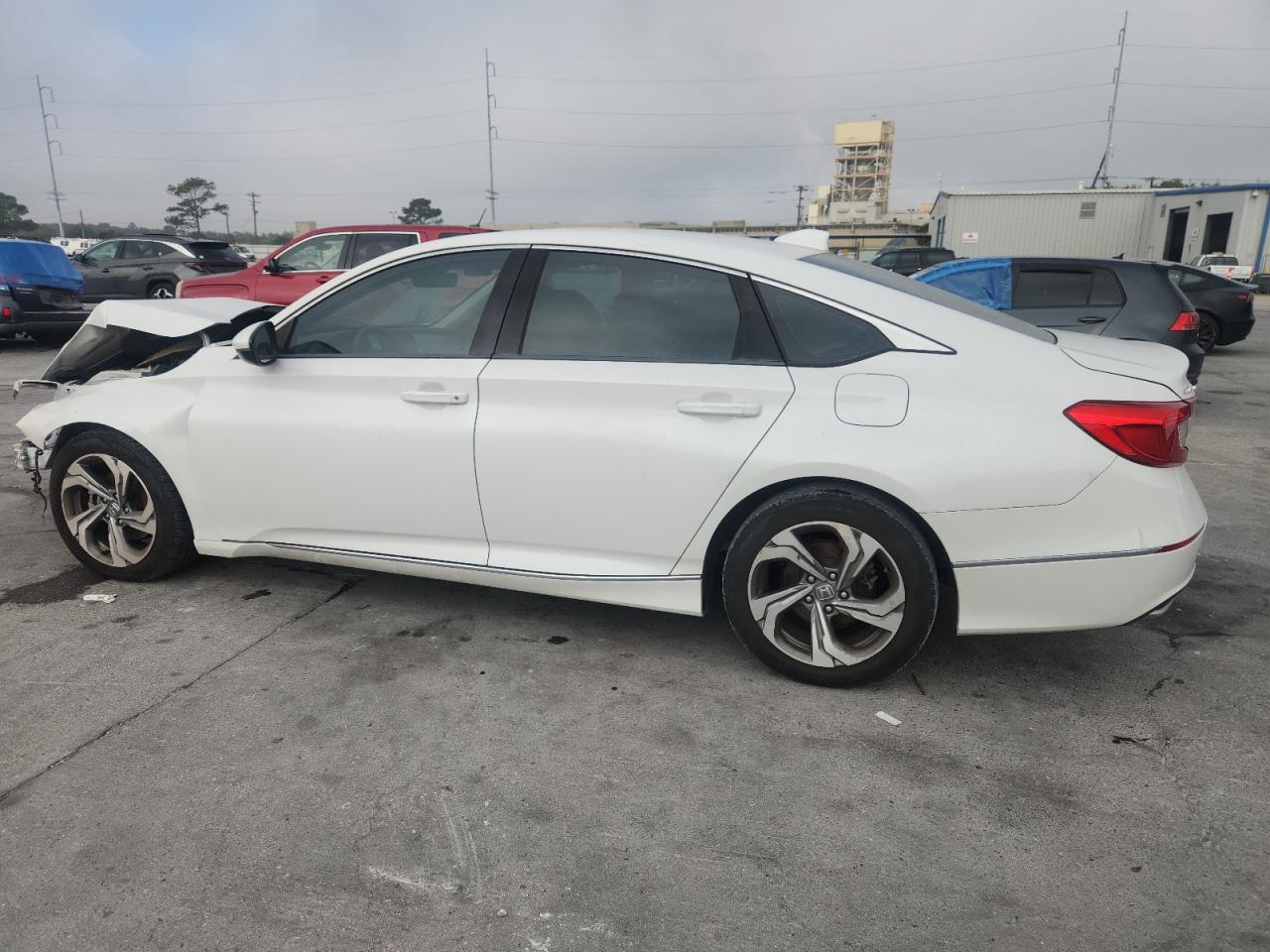 Lot #3302836901 2018 HONDA ACCORD EXL