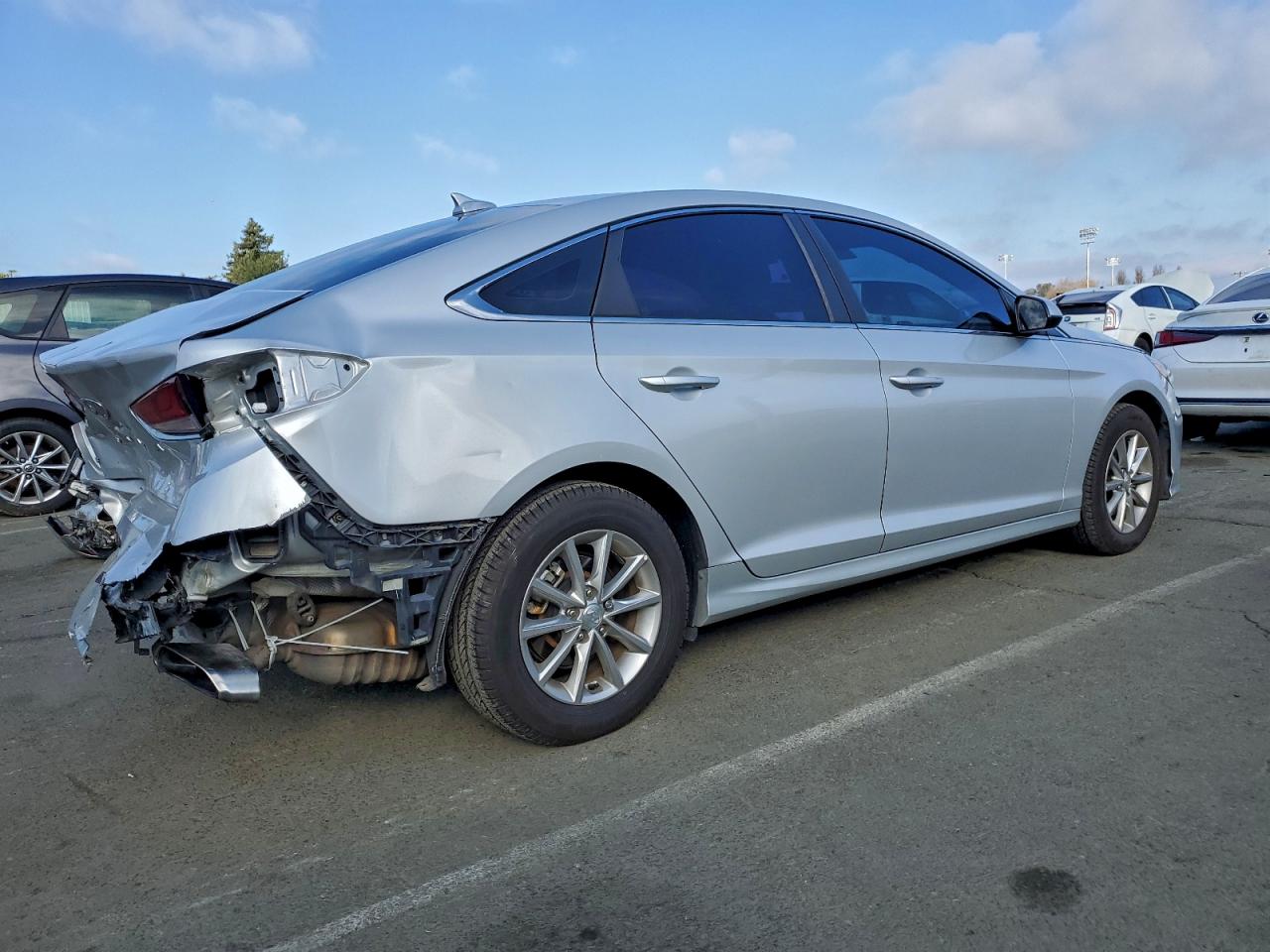 Lot #3317843012 2019 HYUNDAI SONATA SE