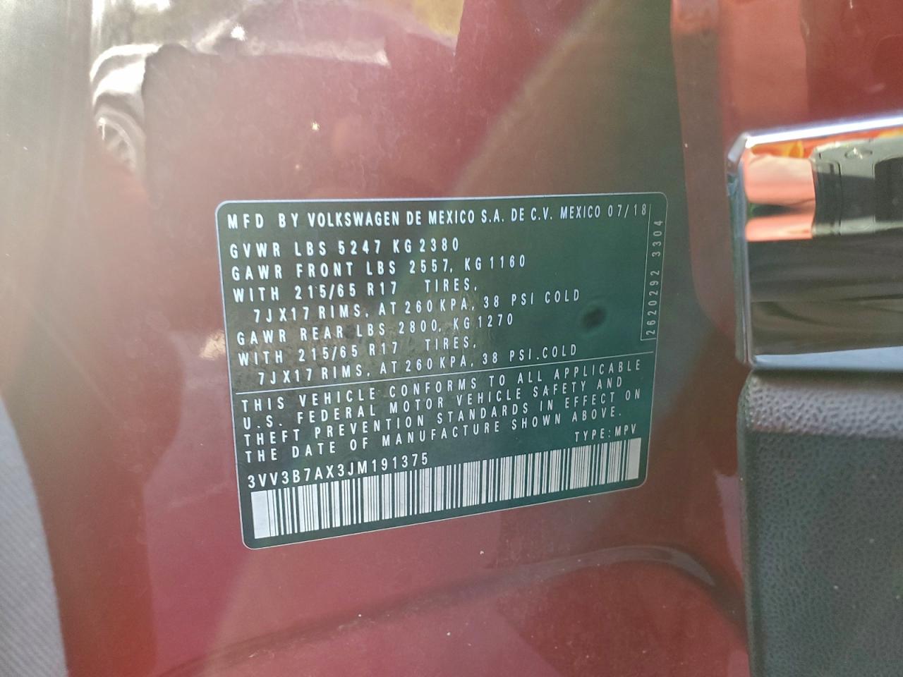 VOLKSWAGEN TIGUAN SE