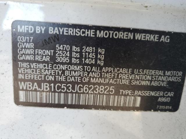 2018 BMW 530XE WBAJB1C53JG623825
