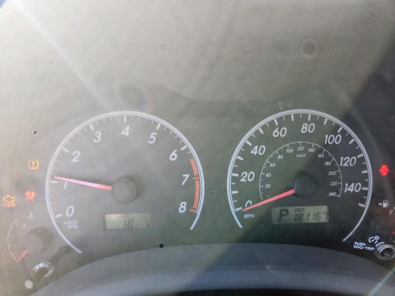 2009 TOYOTA COROLLA BA #3317033000