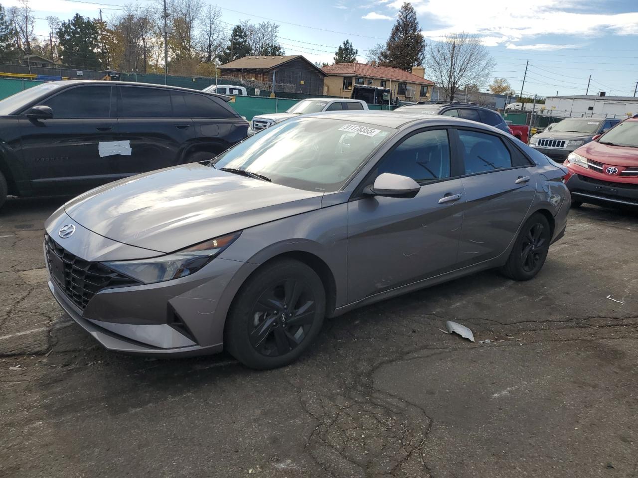 HYUNDAI ELANTRA BLUE