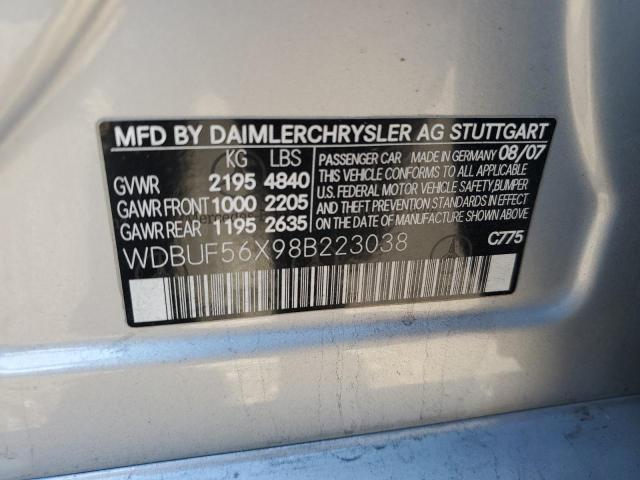 2008 MERCEDES-BENZ E 350 #3294489490