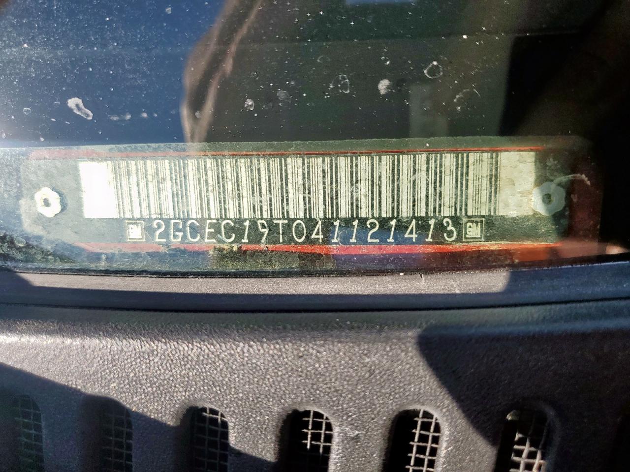 Lot #3287503007 2004 CHEVROLET SILVERADO