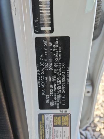 2021 KIA FORTE FE #3290215247