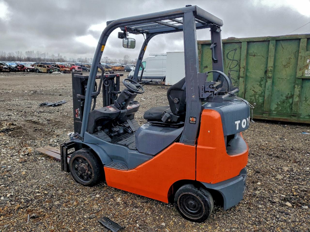 Lot #3308551491 2013 TOYT FORKLIFT